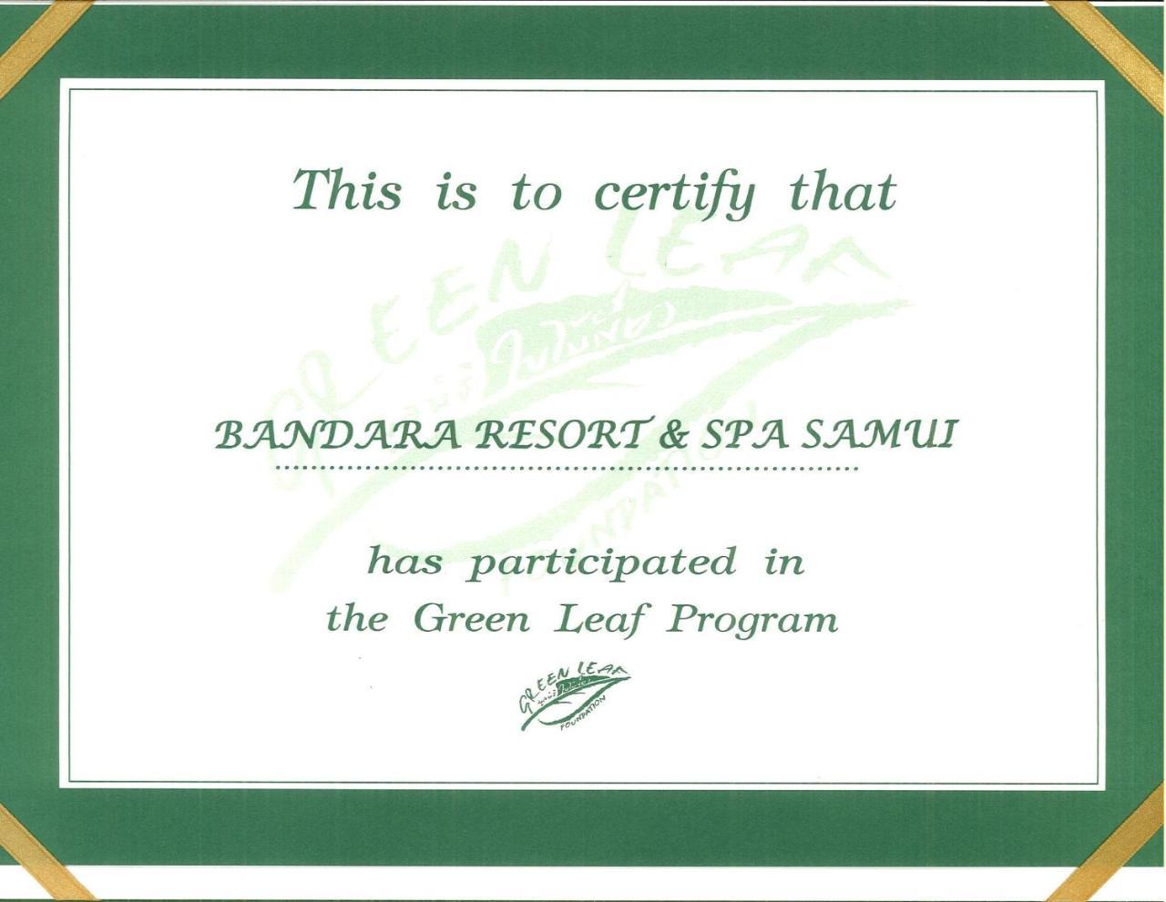 Bandara Resort And Spa, Samui Bophut Exteriör bild